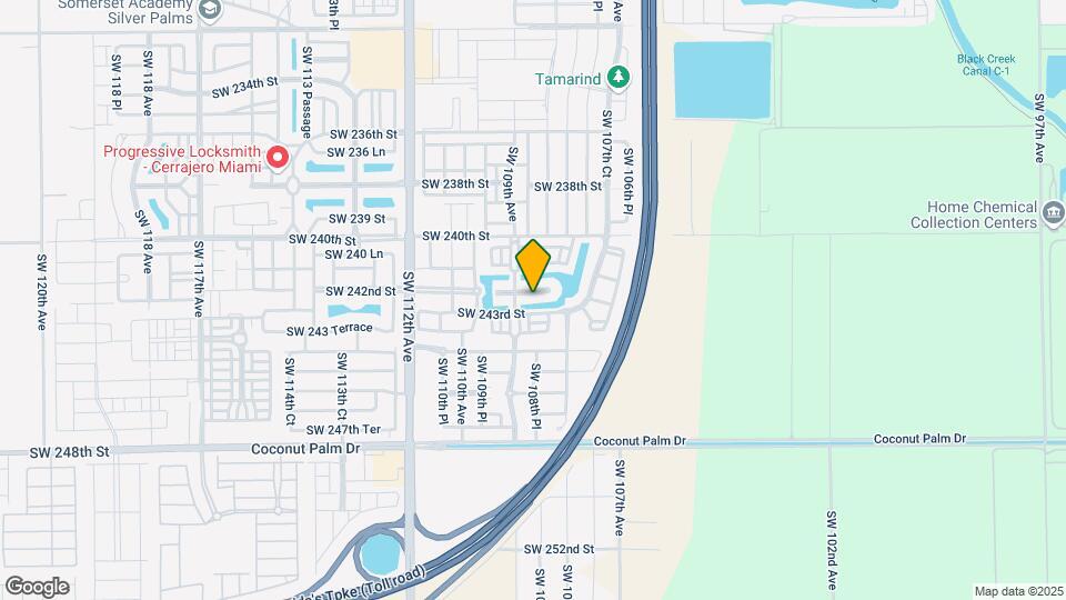 10870 SW 242nd St Mapa y Detalles de la Ubicación