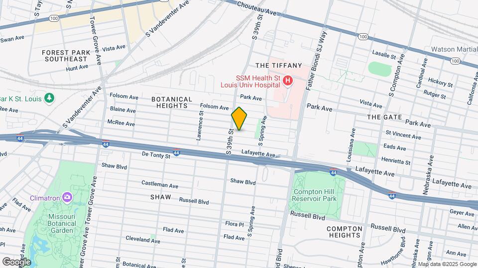 3851 McRee Ave Map and Location Details