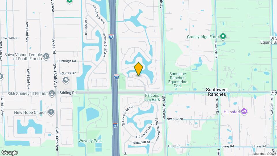 15071 S Waterford Dr Map and Location Details