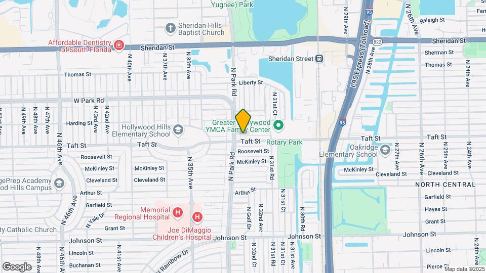 1704 N 32nd Ct Map and Location Details