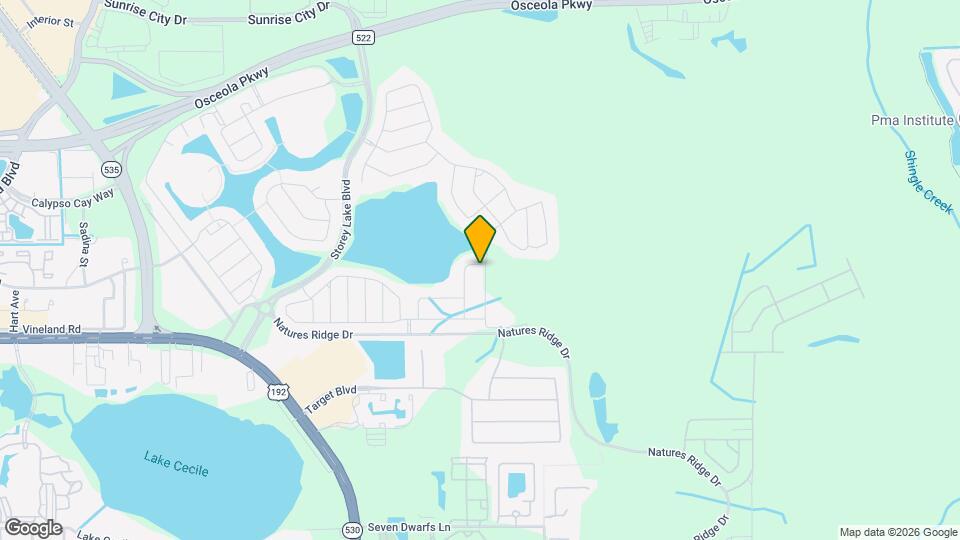 4543 Storytelling Way Map and Location Details