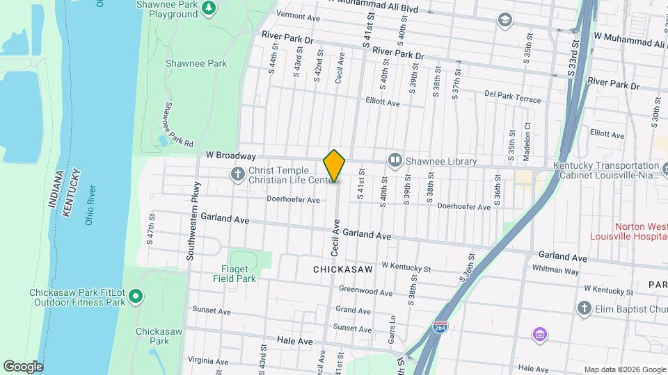 724 Cecil Ave Map and Location Details