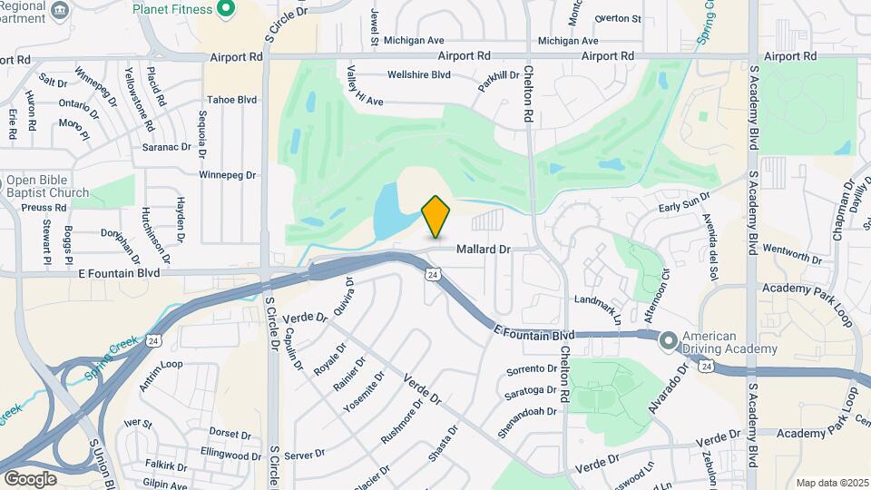 3018 Mallard Dr Map and Location Details