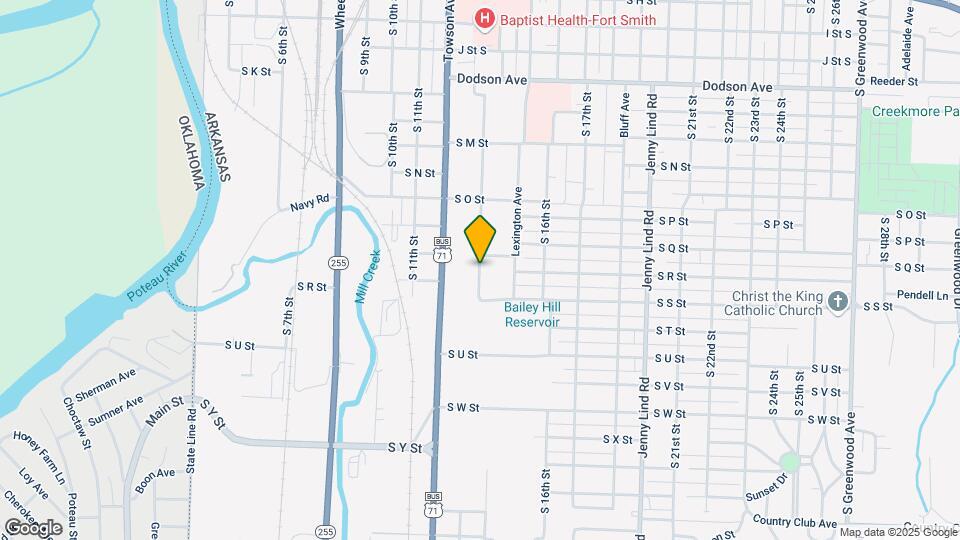 1813 S 12th St Mapa y Detalles de la Ubicación