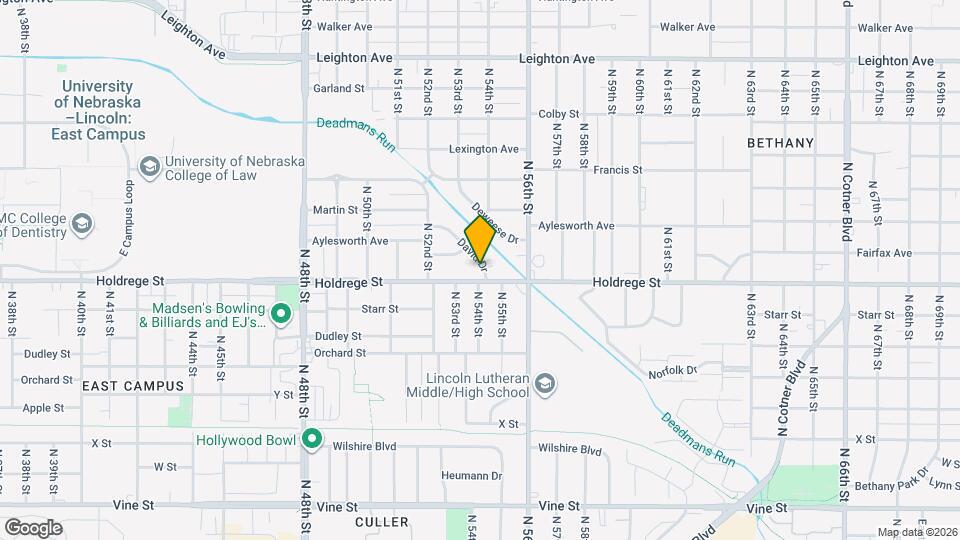 1509 David Dr Map and Location Details