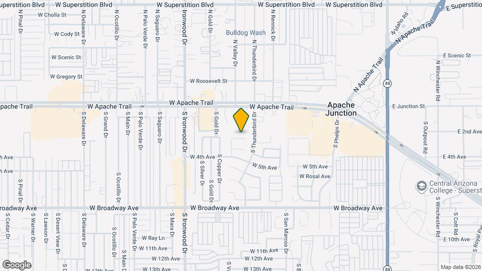 1162 W 2nd Ave Map and Location Details