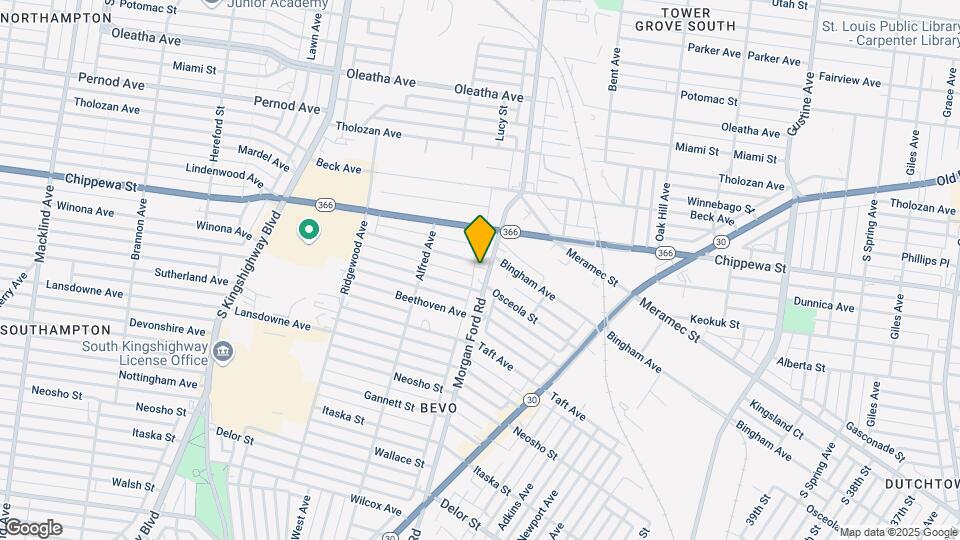 4321 Morgan Ford Rd, Unit 7 Map and Location Details