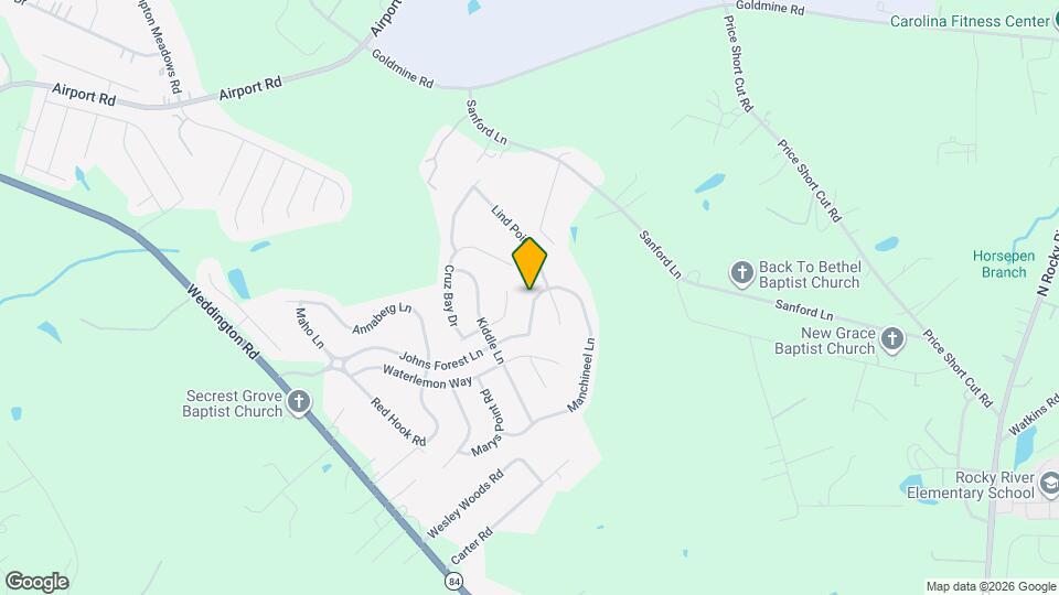 4617 Manchineel Ln Map and Location Details