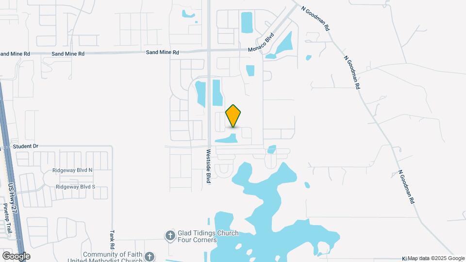 8950 Coconut Breeze Dr Map and Location Details