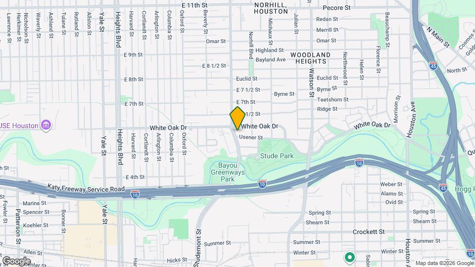 1125 Usener St Map and Location Details