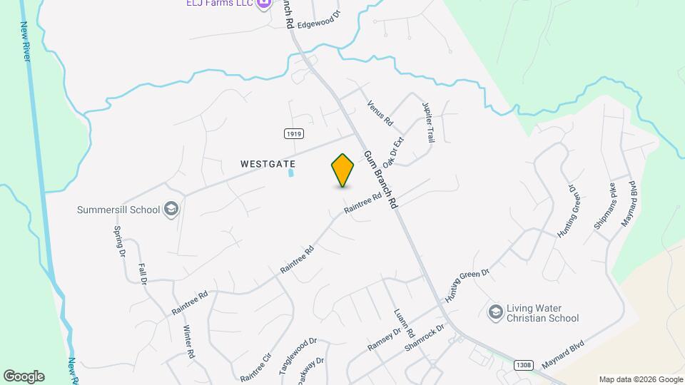 206 Sugarwood Ct Map and Location Details