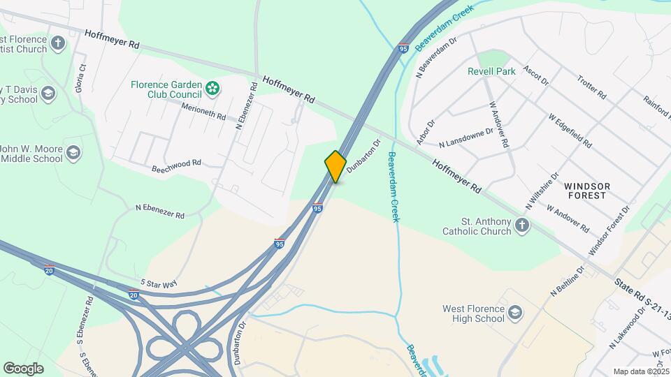 250 Dunbarton Dr Map and Location Details