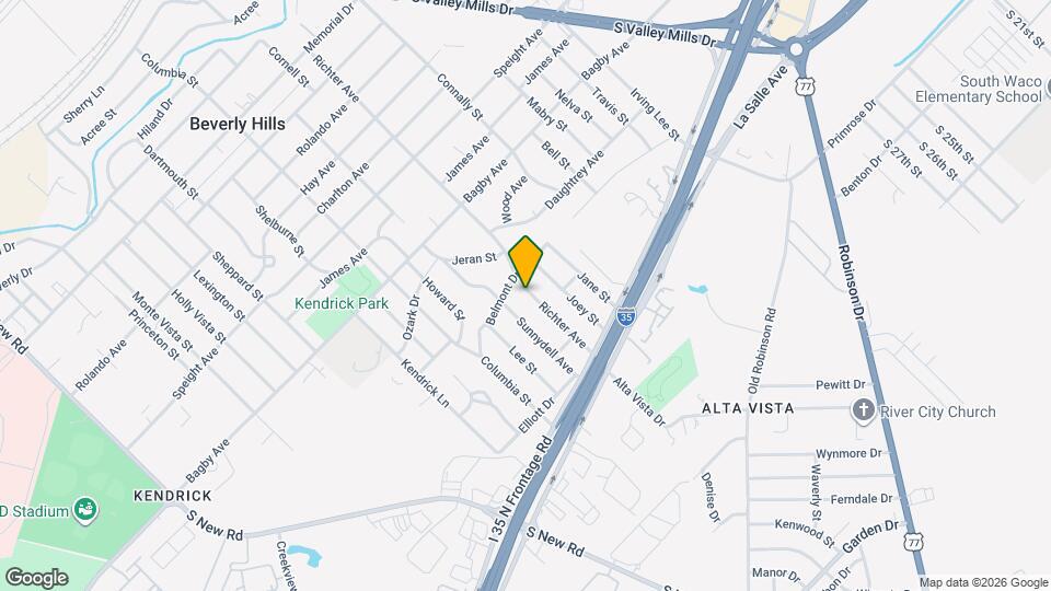 2113 Richter Ave Mapa y Detalles de la Ubicación