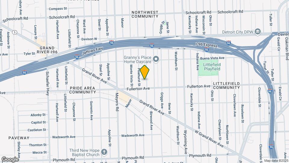 12645 Mendota St Map and Location Details