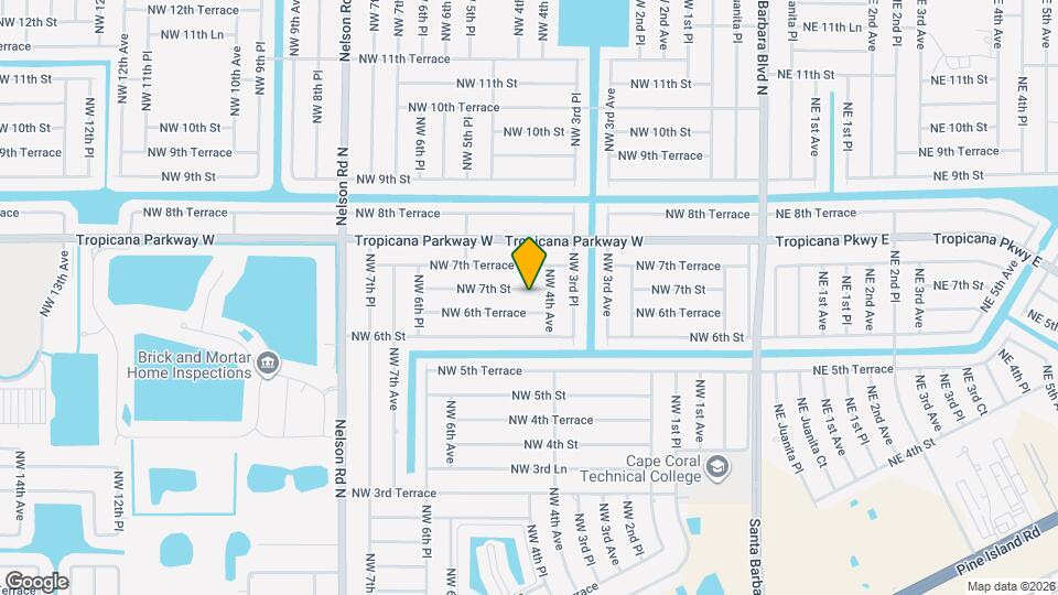 408 NW 7th St Mapa y Detalles de la Ubicación