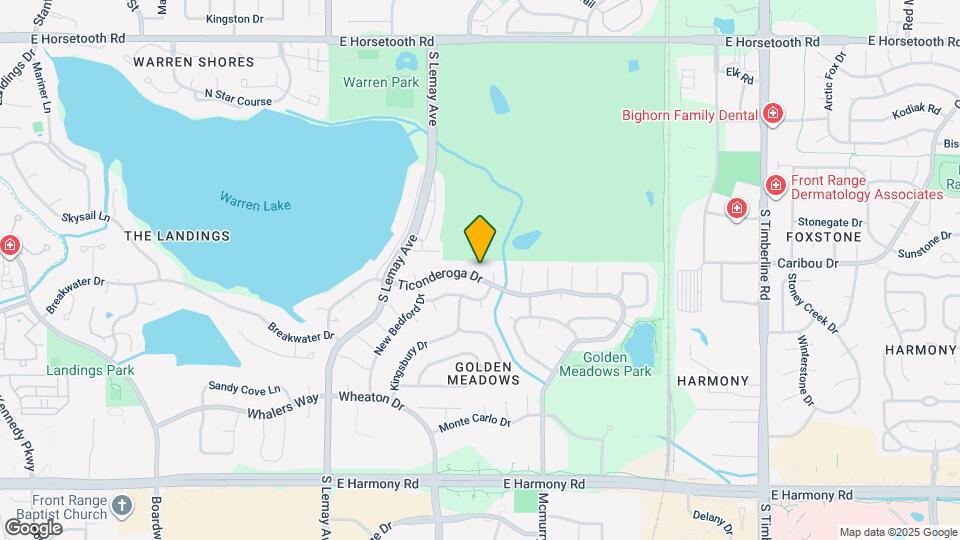 1412 Ticonderoga Dr Map and Location Details