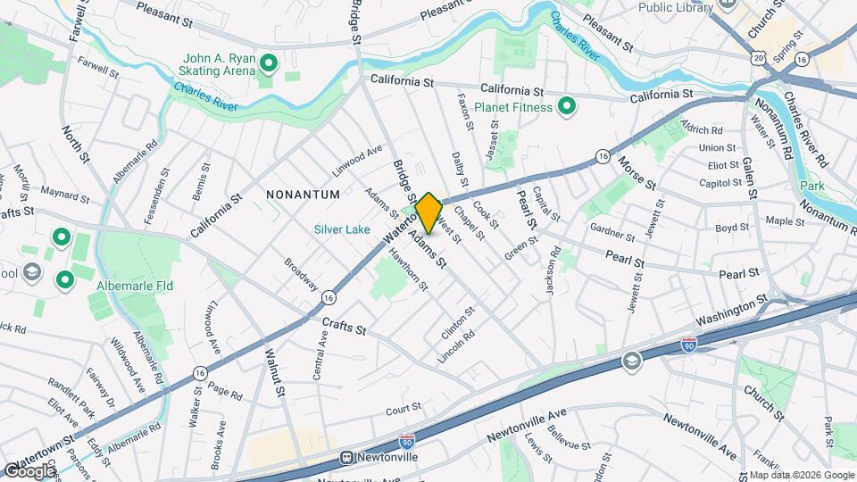 158 Adams St Map and Location Details