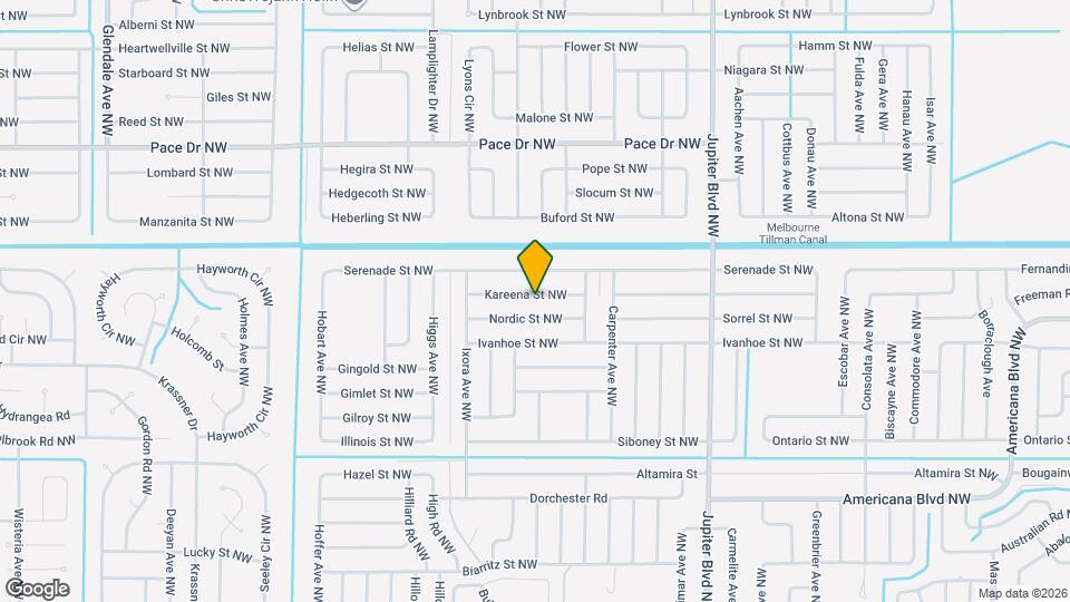 1138 Kareena St NW Map and Location Details