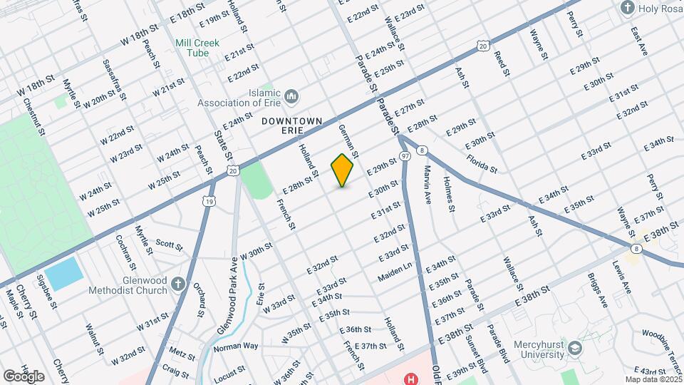 221 E 29th St Map and Location Details