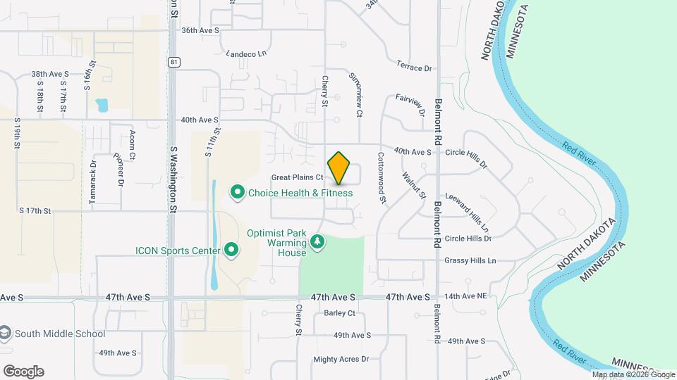 631 Great Plains Ct Map and Location Details
