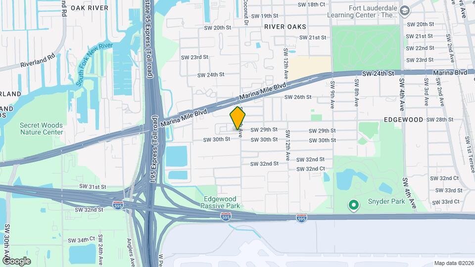 1502 SW 29th St Map and Location Details