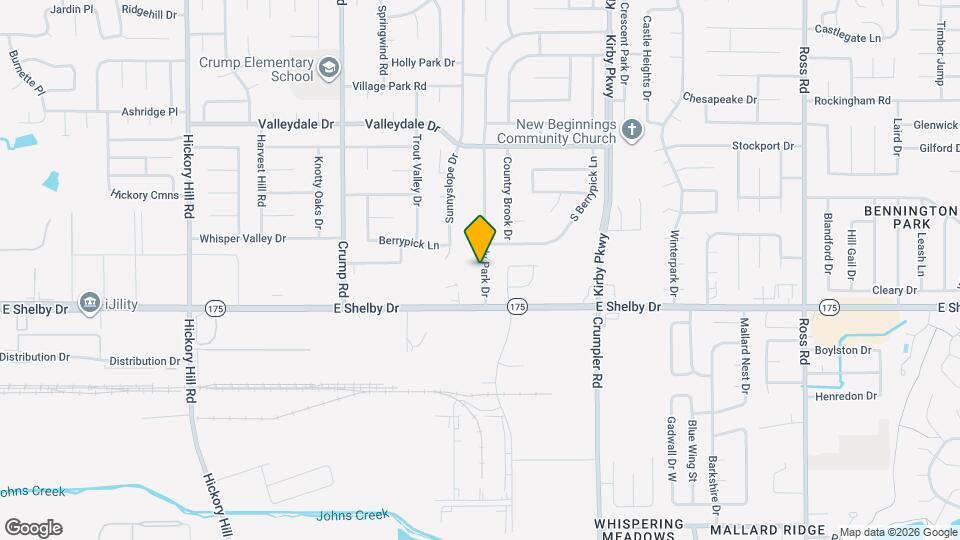 4645 Sandy Park Dr Mapa y Detalles de la Ubicación