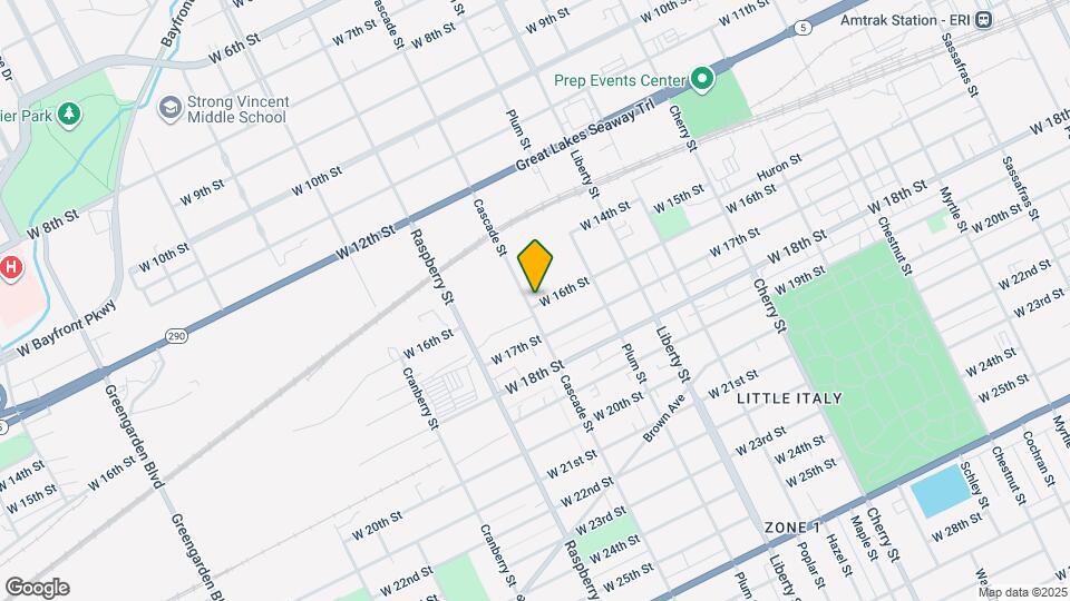 960 W 16th St, Unit 2 Map and Location Details