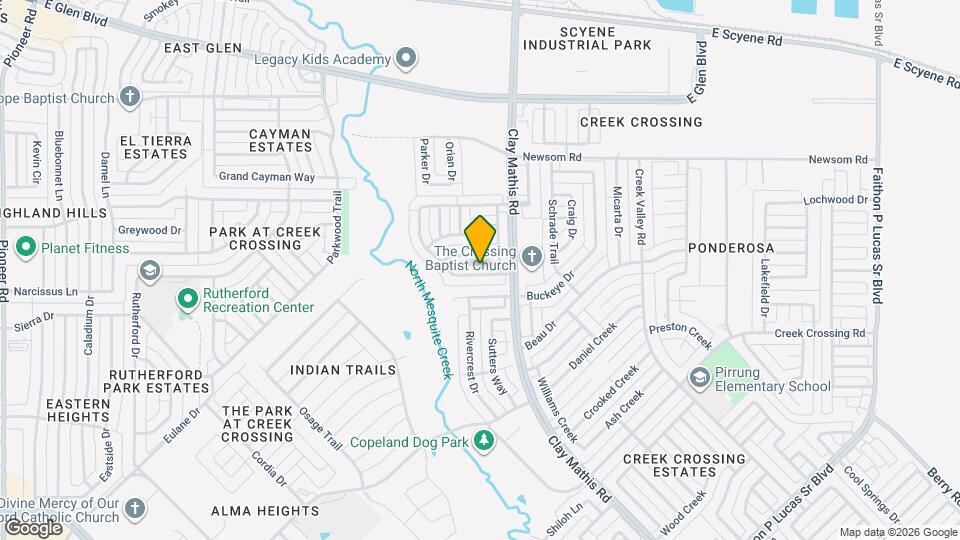 2411 Weatherby Dr Map and Location Details