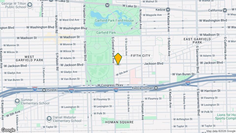 3541 W Jackson Blvd, Unit 2r Mapa y Detalles de la Ubicación