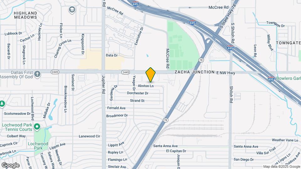 11803 Abston Ln Map and Location Details