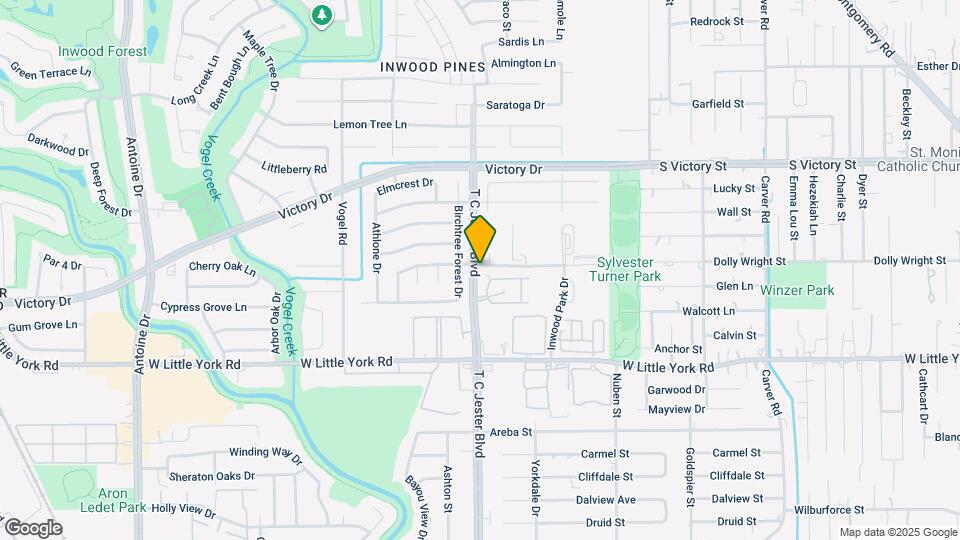 7200 W T C Jester Blvd Map and Location Details