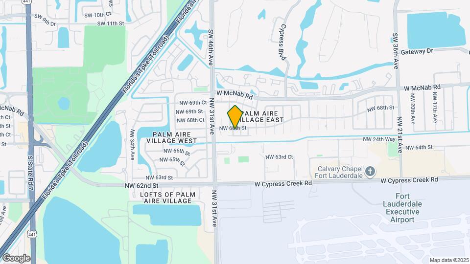 6728 NW 29th Ln Map and Location Details