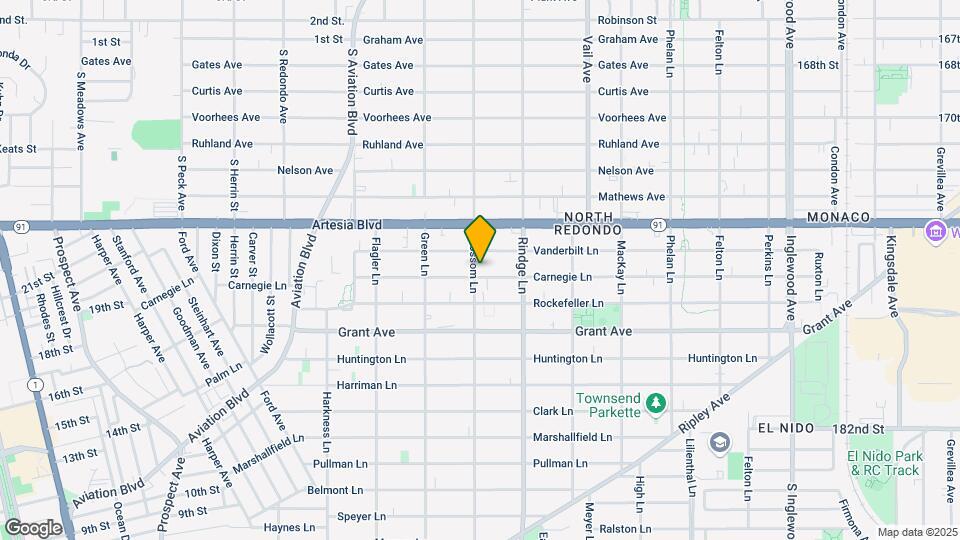 2103 Carnegie Ln Map and Location Details