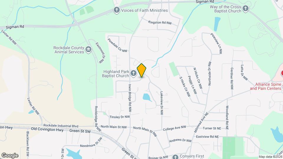 1073 Laurel Ln NW Map and Location Details