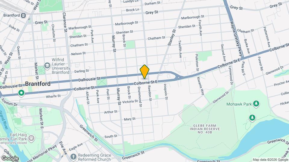 522 Colborne St Map and Location Details