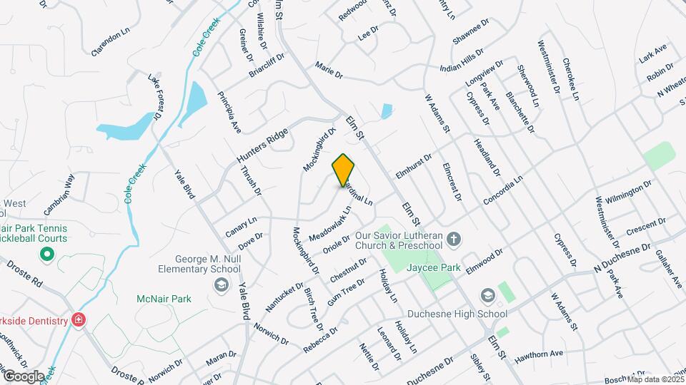 104 Canary Ln Map and Location Details