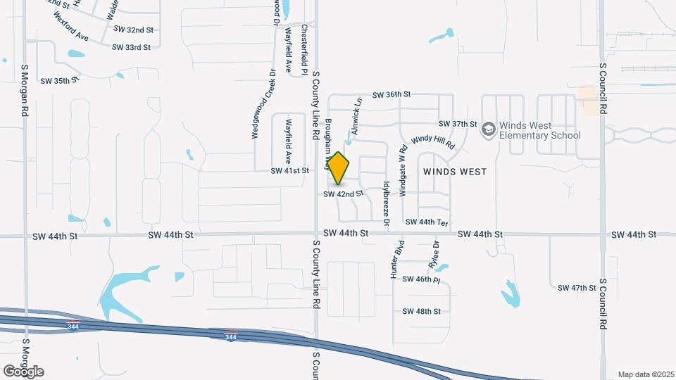 8913 SW 42nd St Map and Location Details