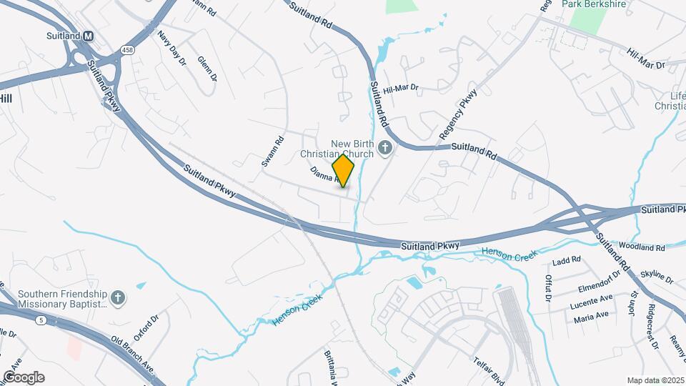 3822 Swann Rd Map and Location Details