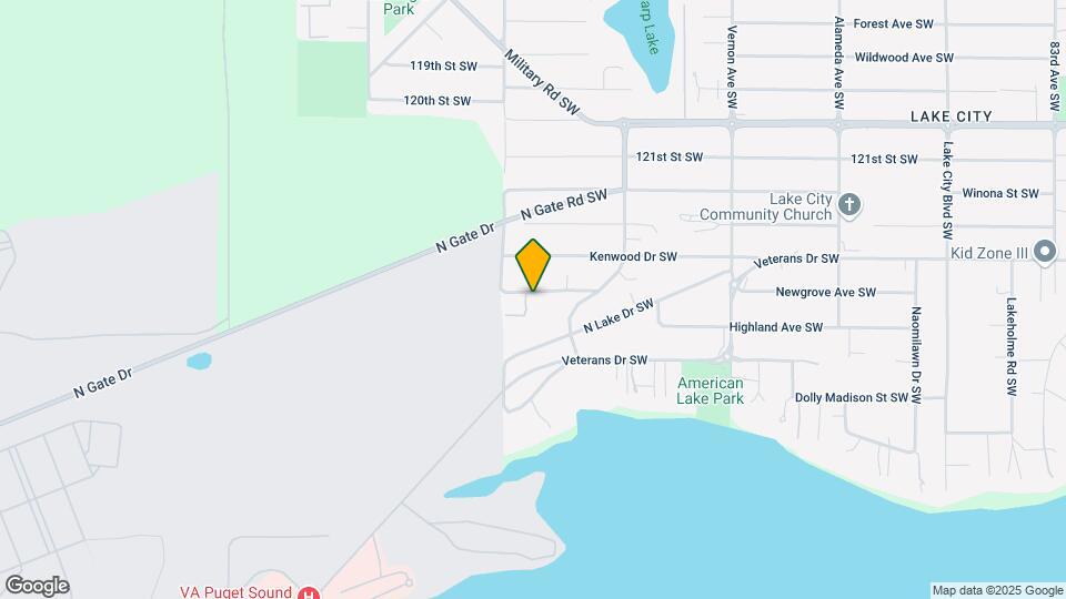 12505 98th Avenue Ct SW, Unit #2 Map and Location Details