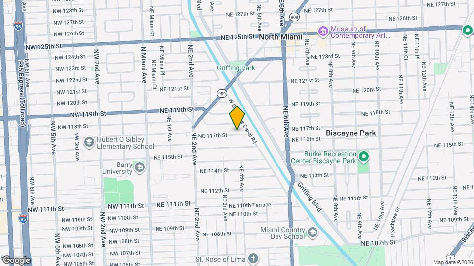 357 NE 117th St Map and Location Details