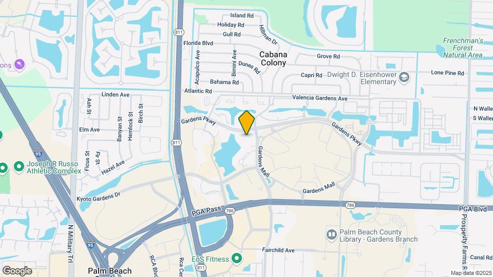3610 Gardens Pkwy Map and Location Details