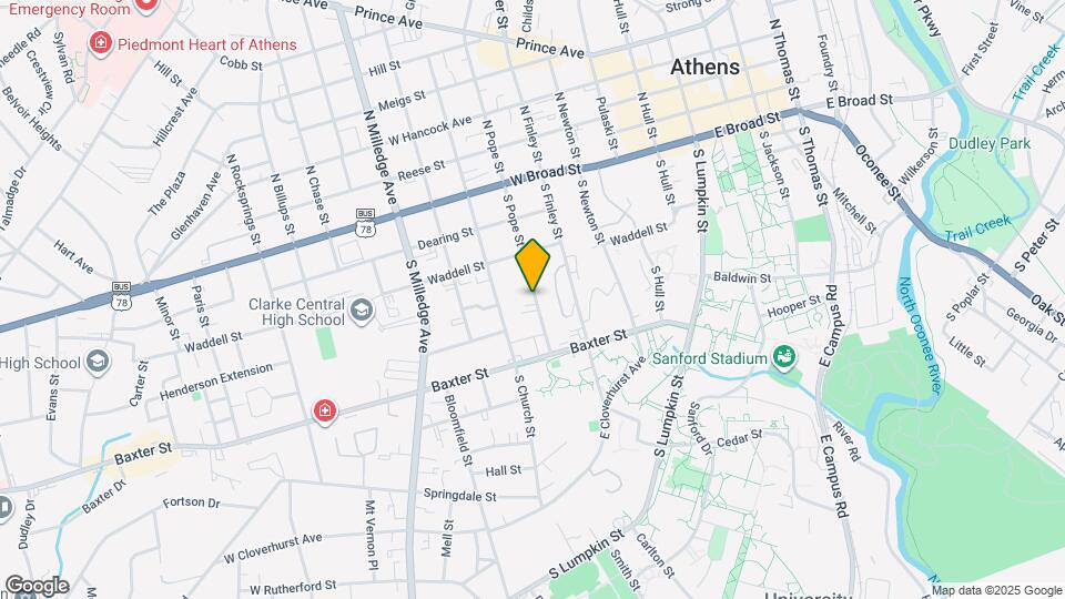 370 S Pope St Map and Location Details