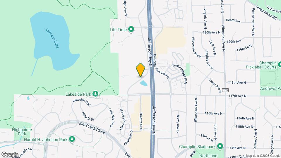 Champlin Drive Apartments Map and Location Details