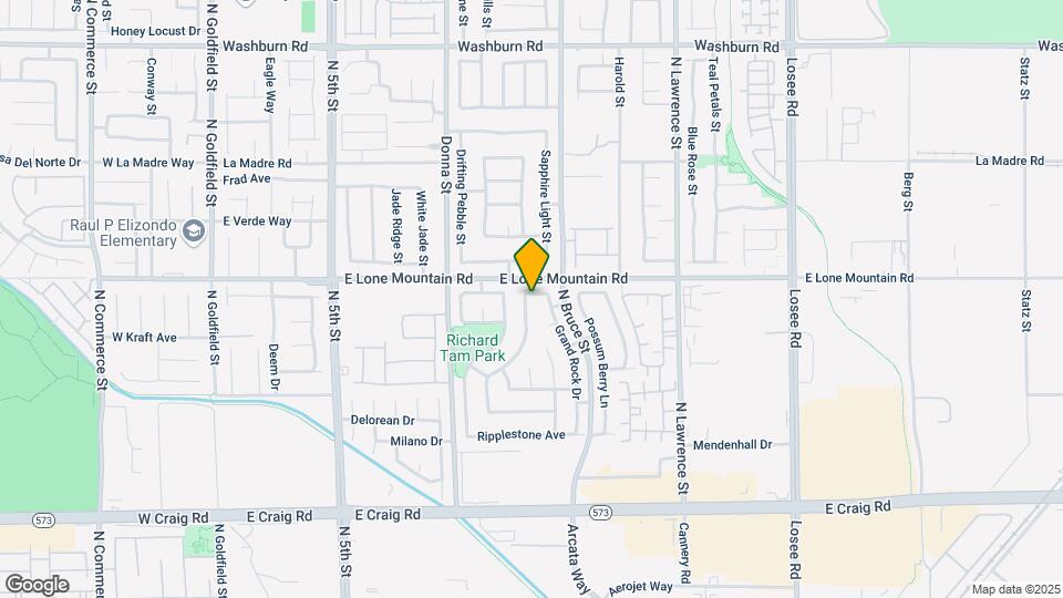 1207 Cobble Lake Ave Map and Location Details