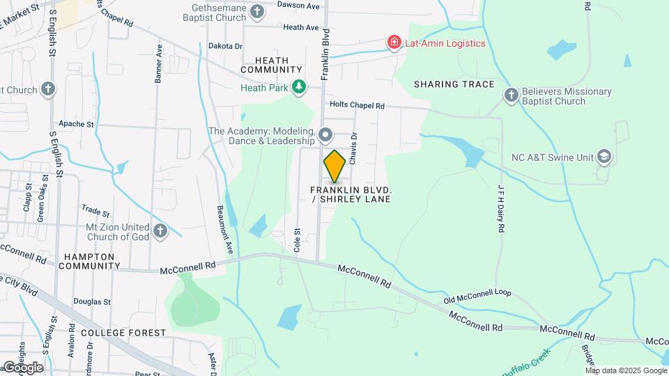3905 Kehoe Dr Map and Location Details