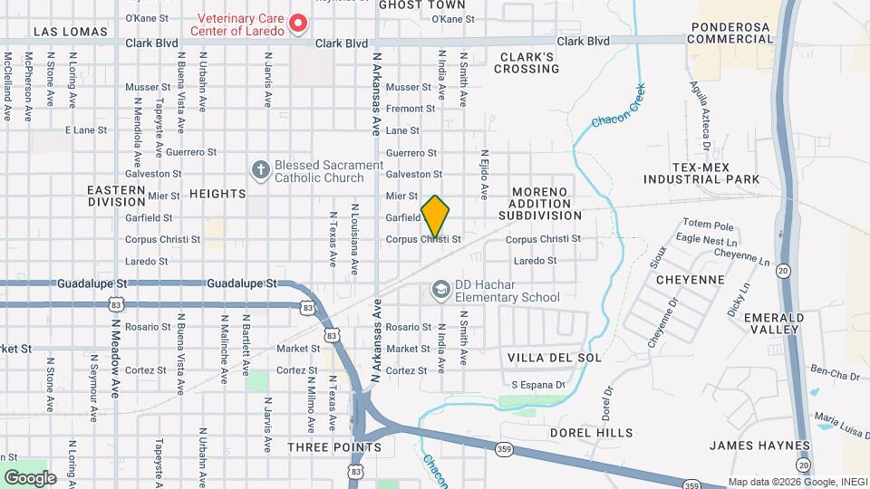 3017 Corpus Christi St Map and Location Details
