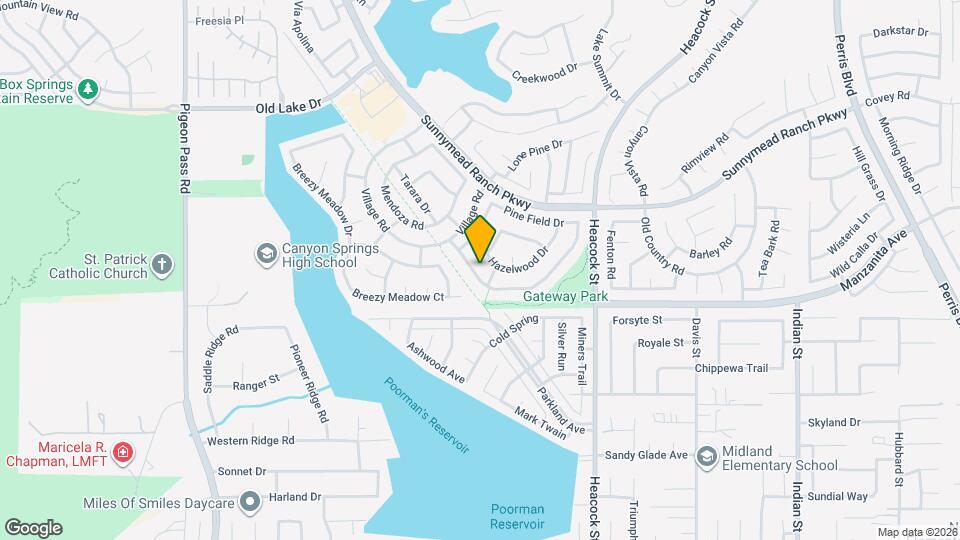 23720 Redbark Dr Map and Location Details