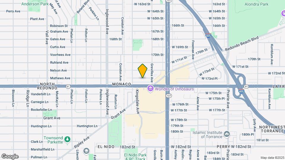 4538 W 173rd St Mapa y Detalles de la Ubicación