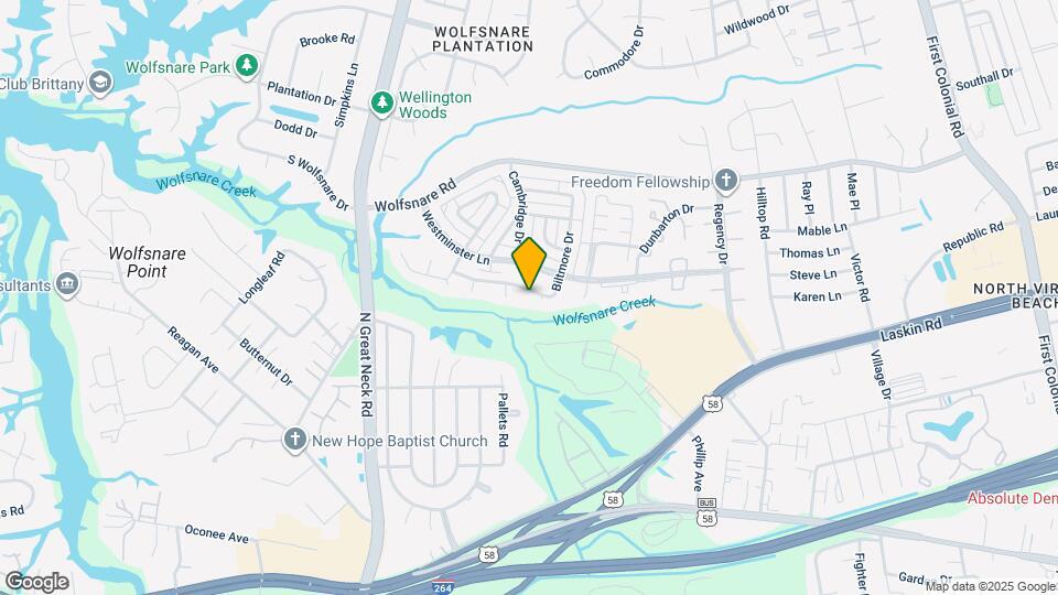 632 Biltmore Dr Map and Location Details