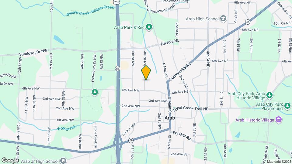 434 4th St NW Map and Location Details